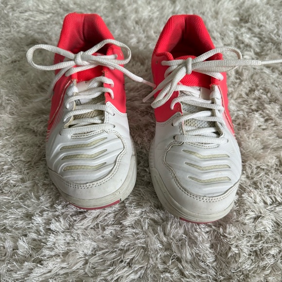 Asics Gel Game 6 Tennis Shoes Size 5 Pink/White